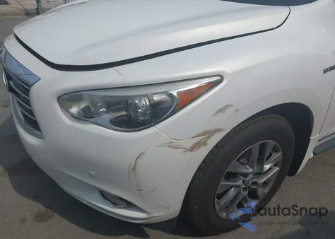 2014 Infiniti Qx60 Hybrid from USA, damaged, VIN 5N1CL0MN5EC525129